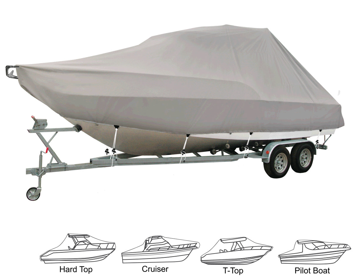Jumbo Boat Storage & Towing Cover 7.6m - 8.2m