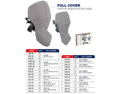 OceanSouth Honda Full Cover 4cyl 1.5L (BF75 - BF100) 25 Inch Leg