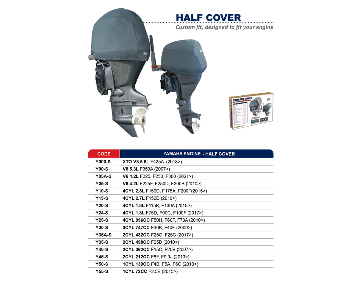 Yam Half Cover XTO V8 5.6L (F425A)