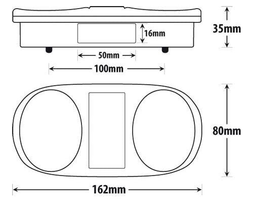 Trailer Light LED 202NP RH 8.3m Cable