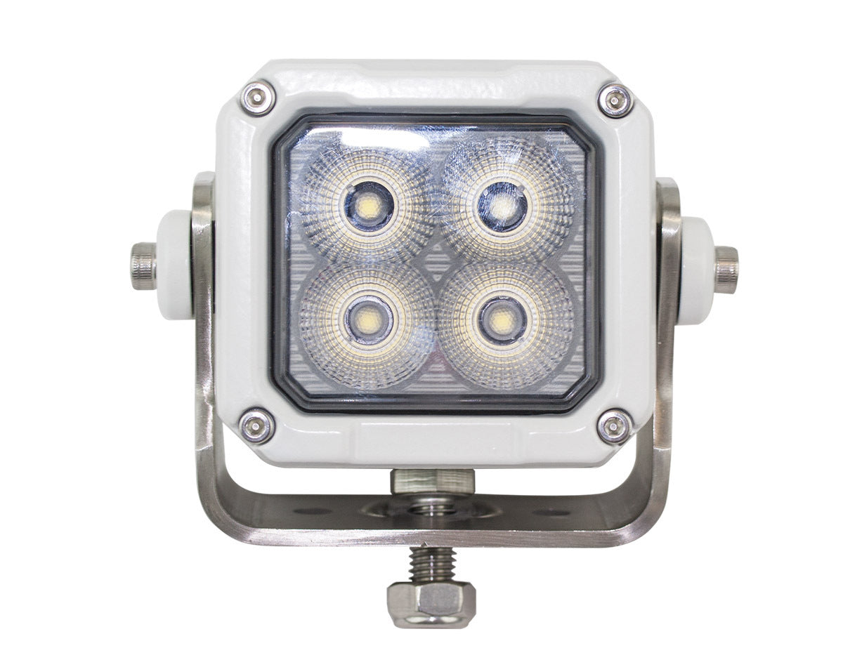 LED Floodlight 4xLED 3400lm Blk