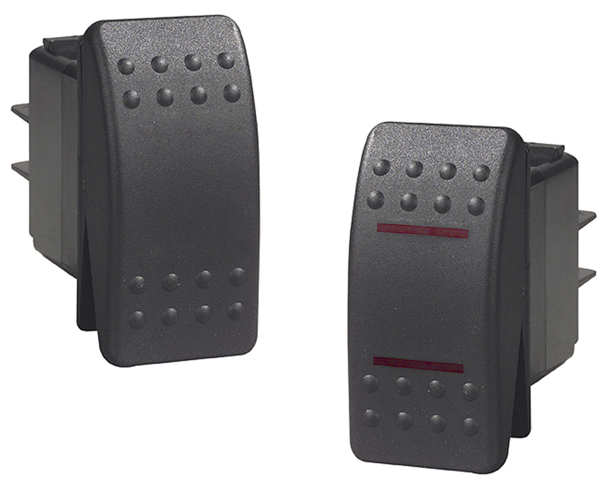 Rocker Switch C2 24v on/off/on Blk 2 Lamps – Marine & Outdoors