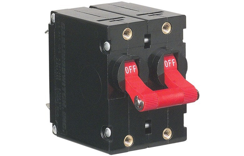 Circuit Breaker Lever DP 20A Red