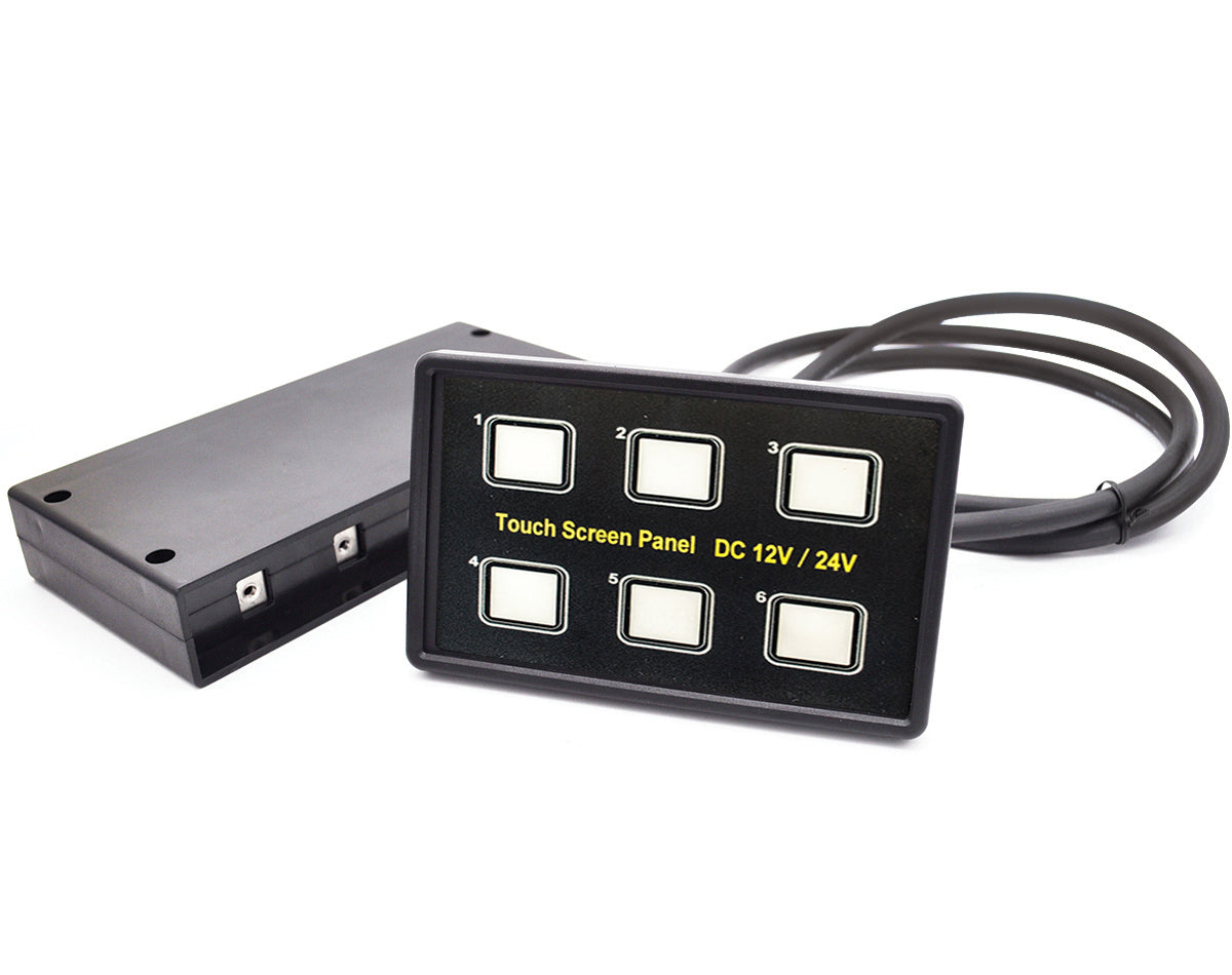 Switch Panel Touch Screen 6 Gang
