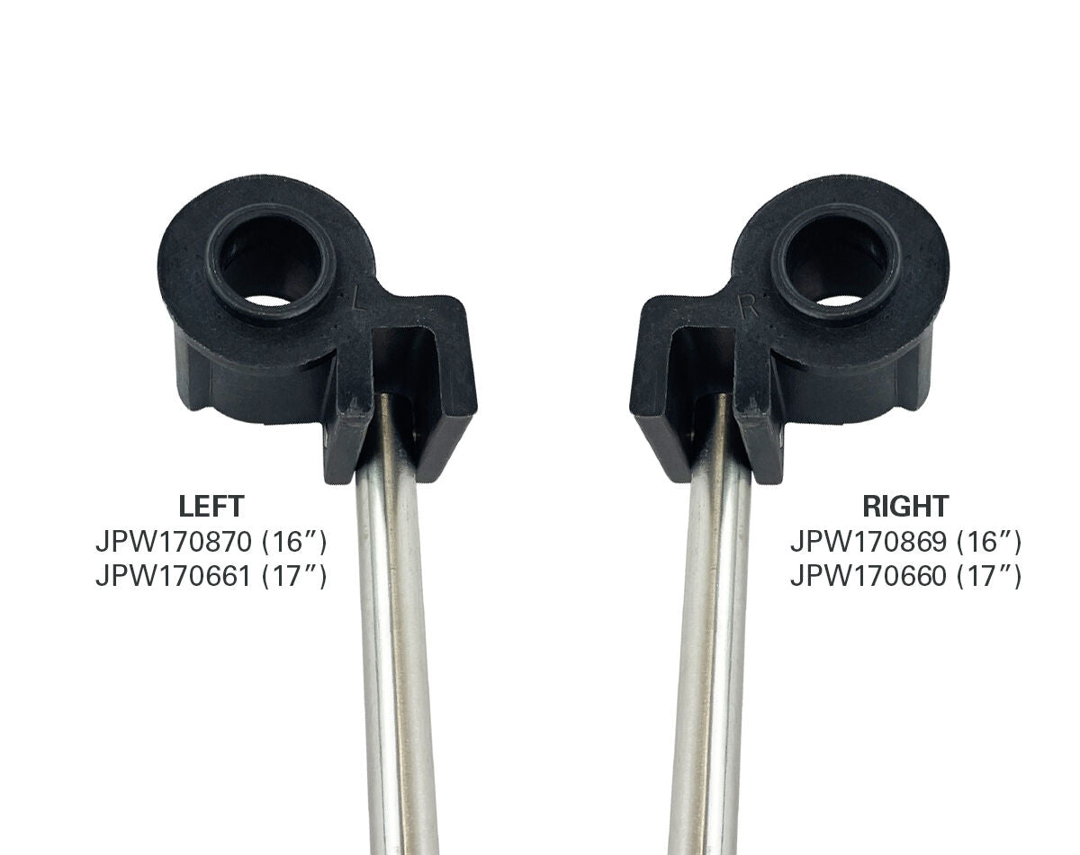 Riser Arm Right 17-inch T/S NIBO