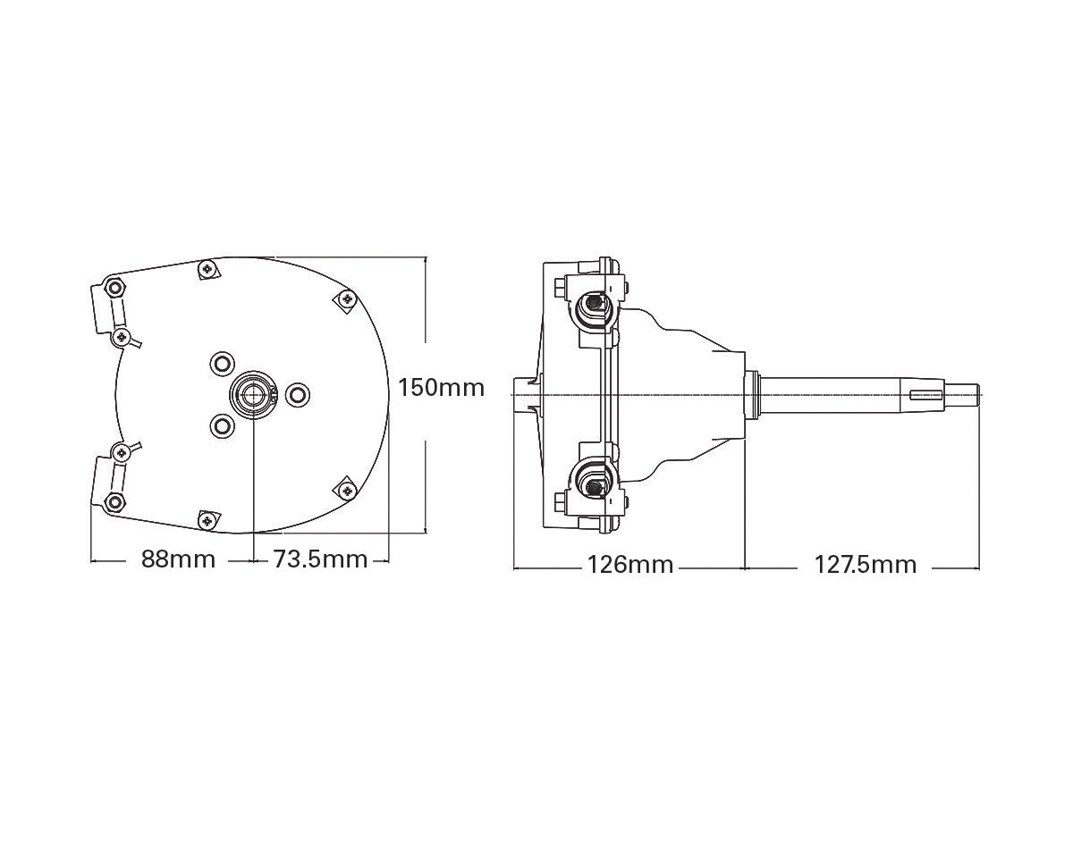 Steering Cable Kit T93ZT 12ft 3.66m (*)