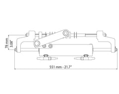 HYTECH 175hp Steering Kit 2 Exc. Hose (*)