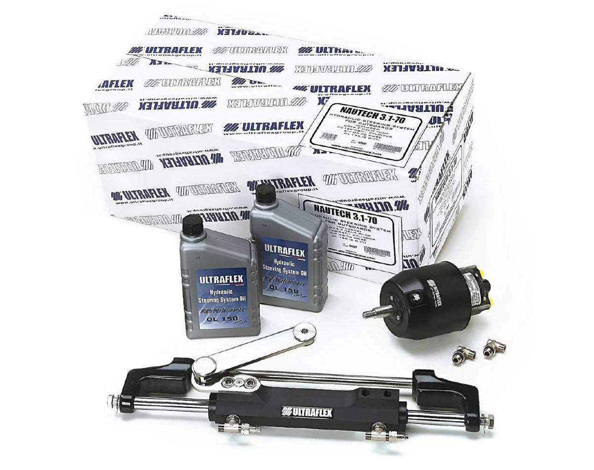 NAUTECH 300hp Steering Kit 2 Exc. Hose (*)