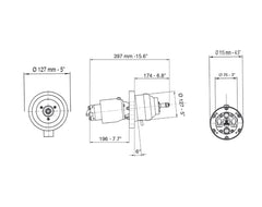 Helm Pump Tilt Mount UP39T