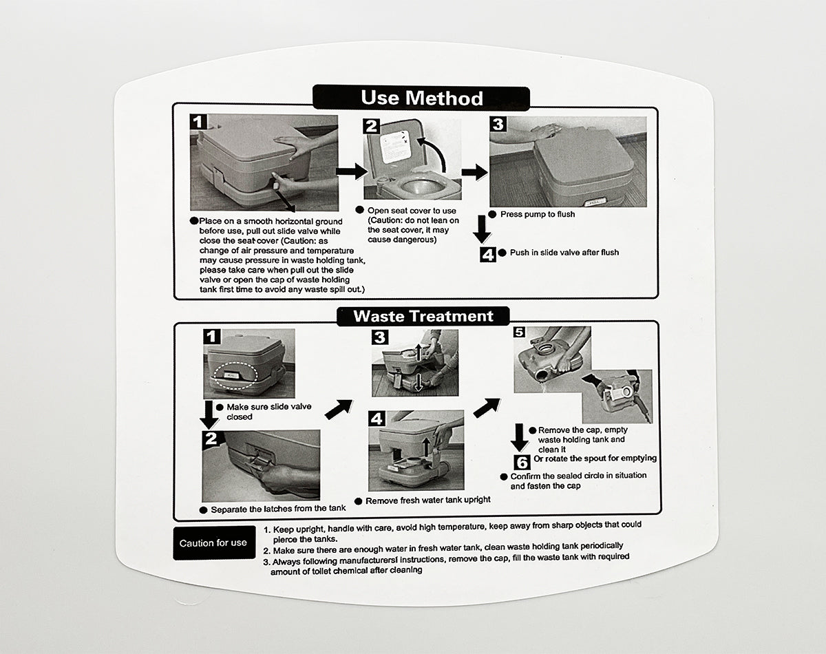 Toilet Portable 20L