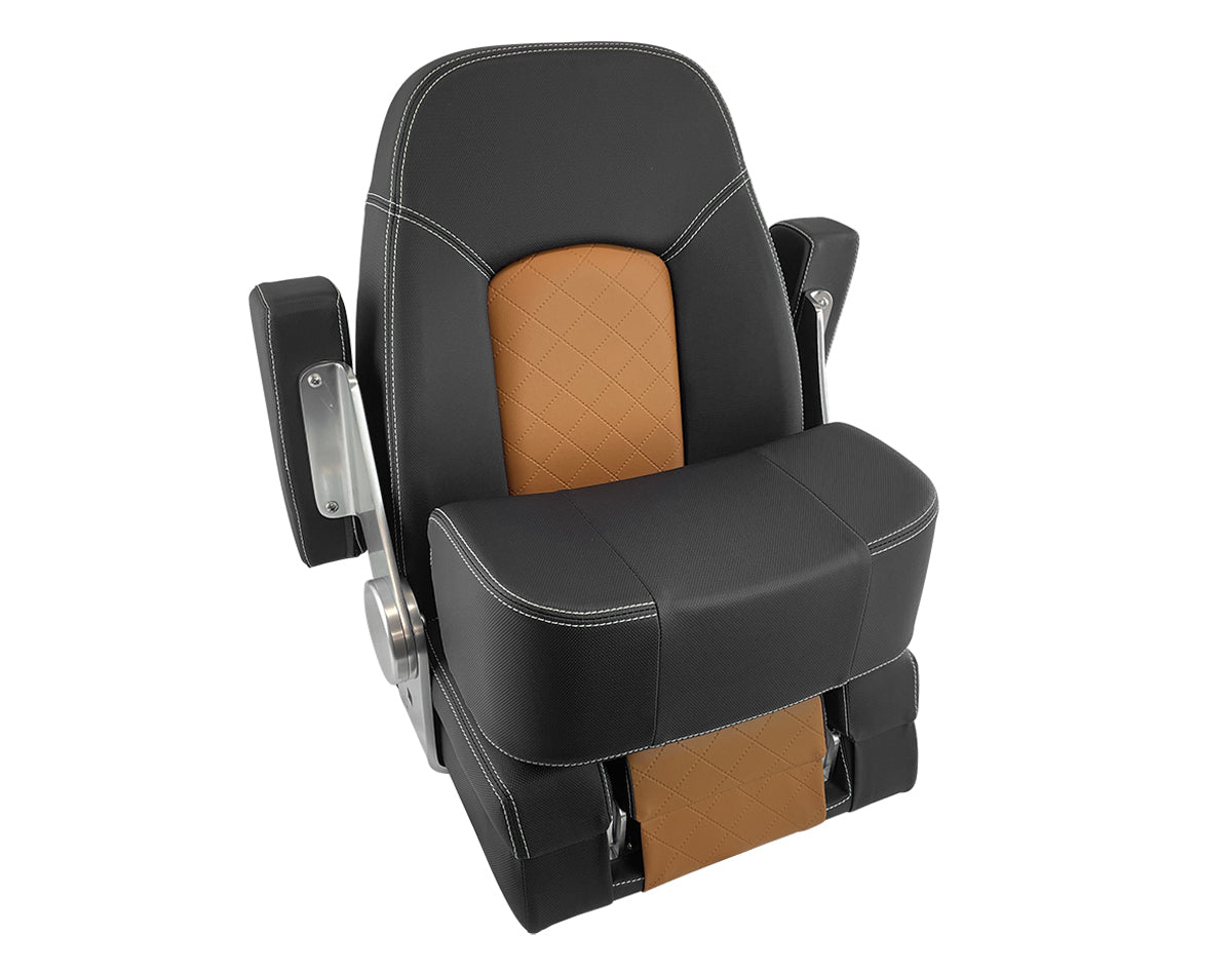 Seat HM58 Flip-UP Black / Cognac