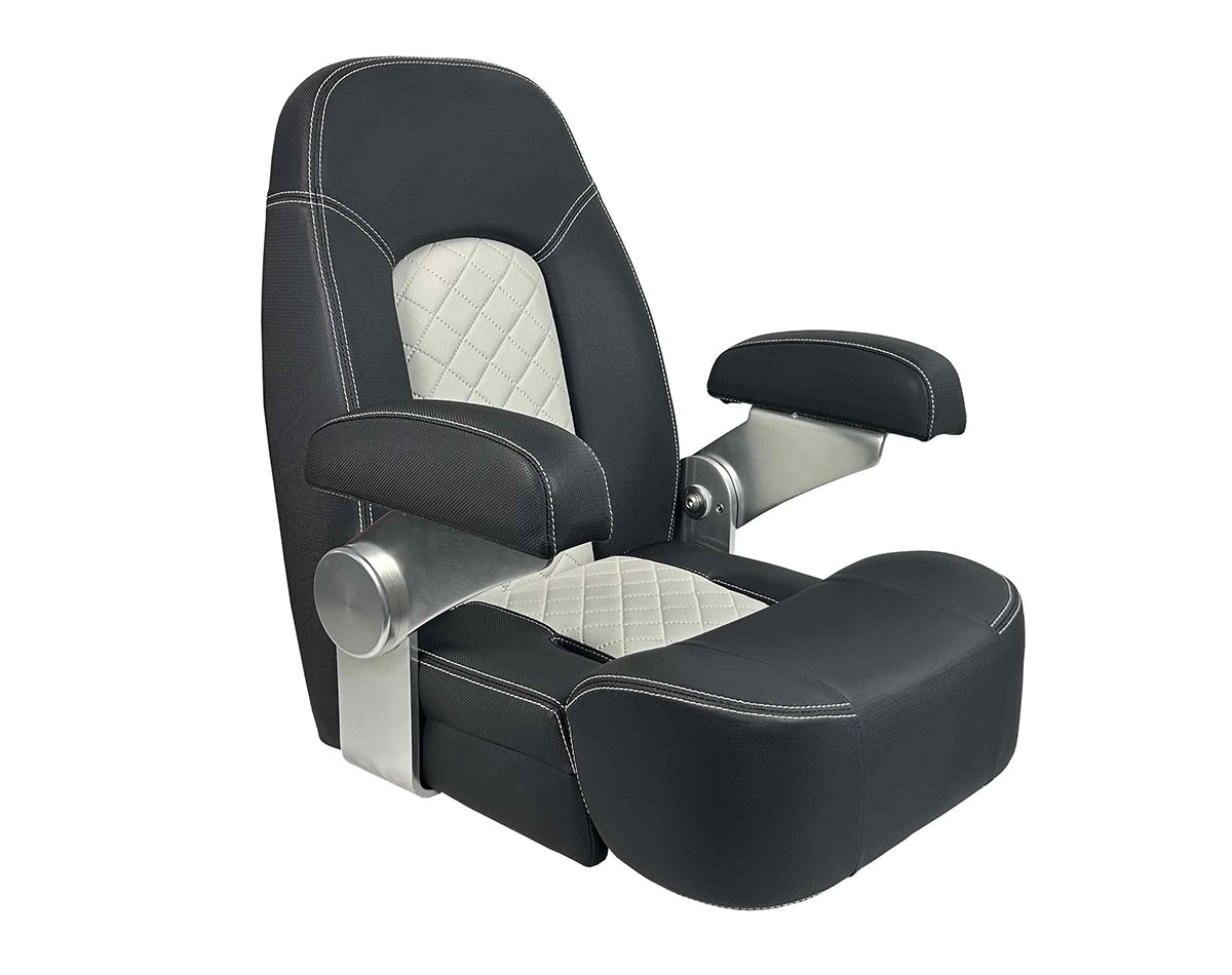 Seat HM58 Flip-Up White/Black