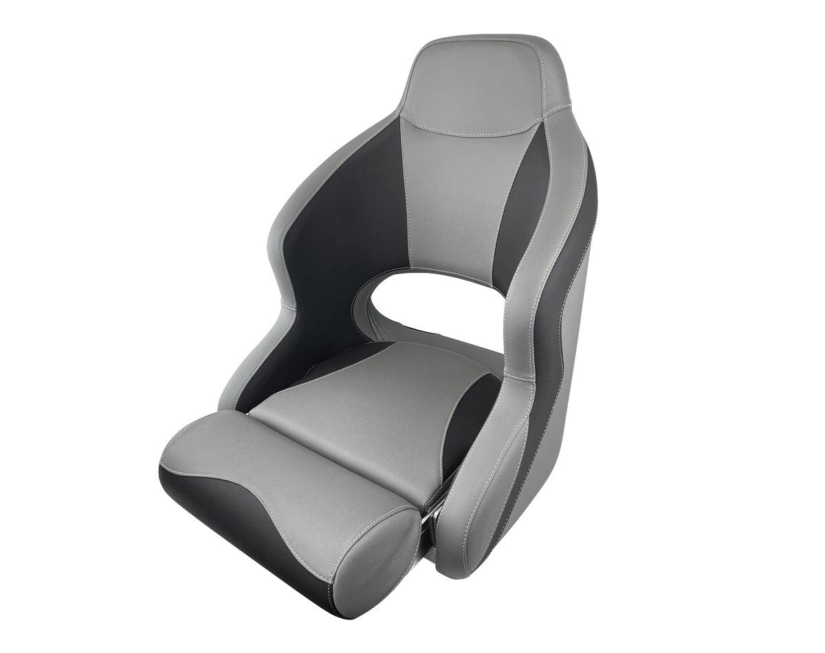 Seat H52 Flip-Up DustyGry/Blk