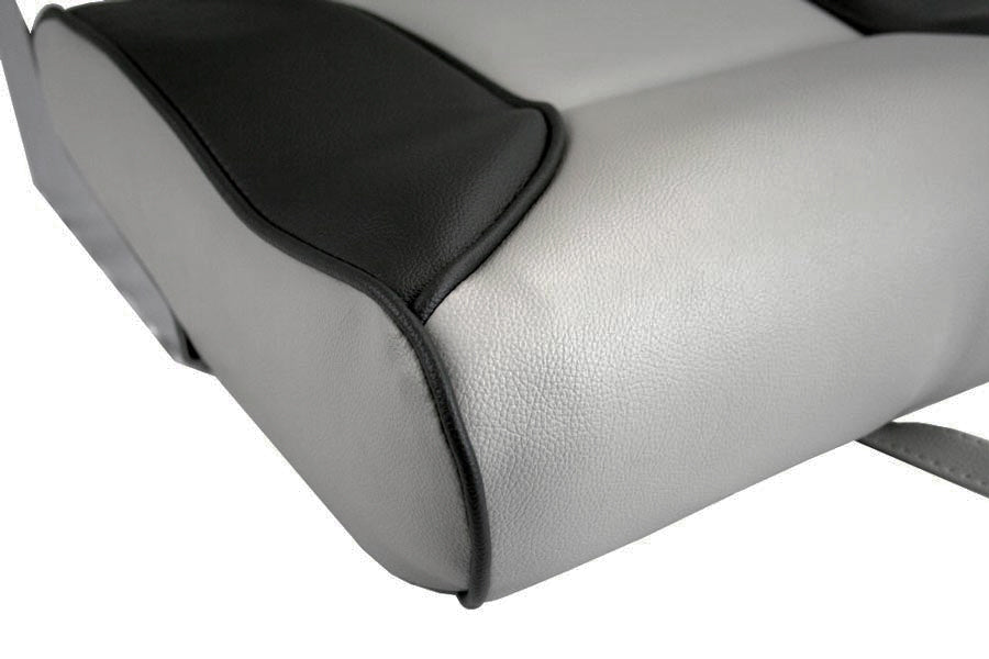 Seat Deluxe Fold Mid-Gry/Dk-Gry