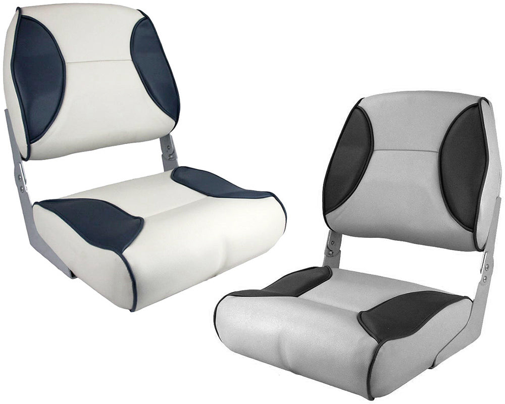 Seat Deluxe Fold Mid-Gry/Dk-Gry