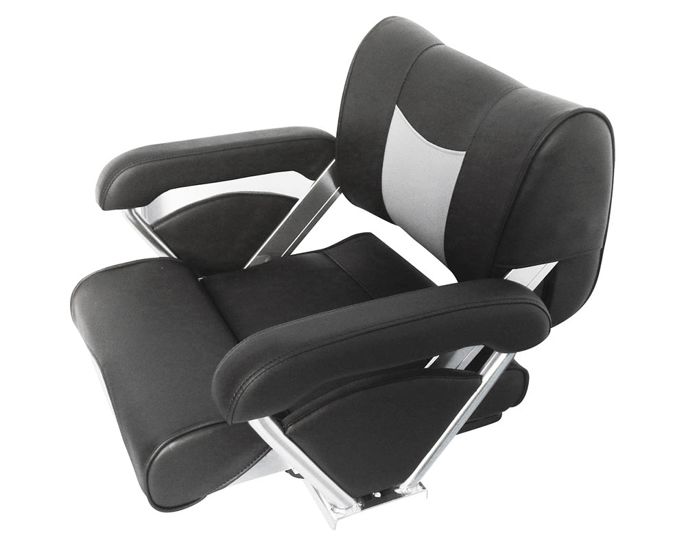 Seat ST46 FlipUp/FlipBack DkGry/MidGry