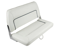 Seat S90 Dble Folding MGry/DkGry piping