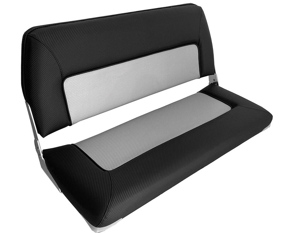 Seat S90 Dbl Folding Carbon Blk/Light Grey