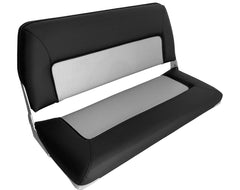 Seat S90 Dbl Folding Carbon Blk/Light Grey