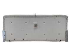 Seat S90 Dbl Folding Off Wht/Blk piping