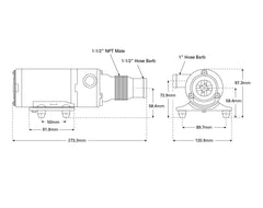 Shurflo Macerator 24v