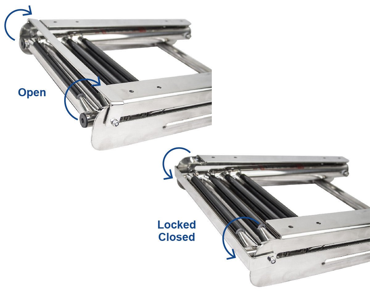 Ladder S/S Tele. Retract U/P 2