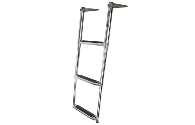 Ladder Telescopic Dble Tube 4 Step