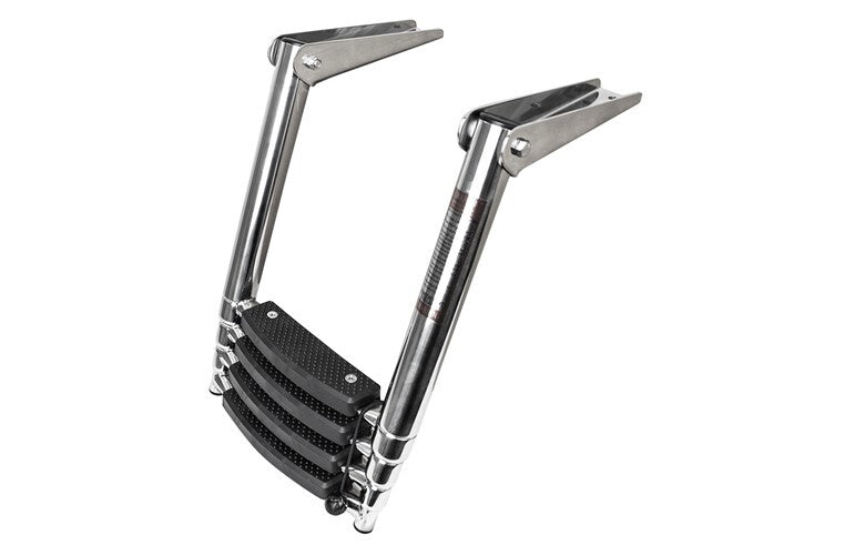 Ladder Telescopic Wide Step 4 Step