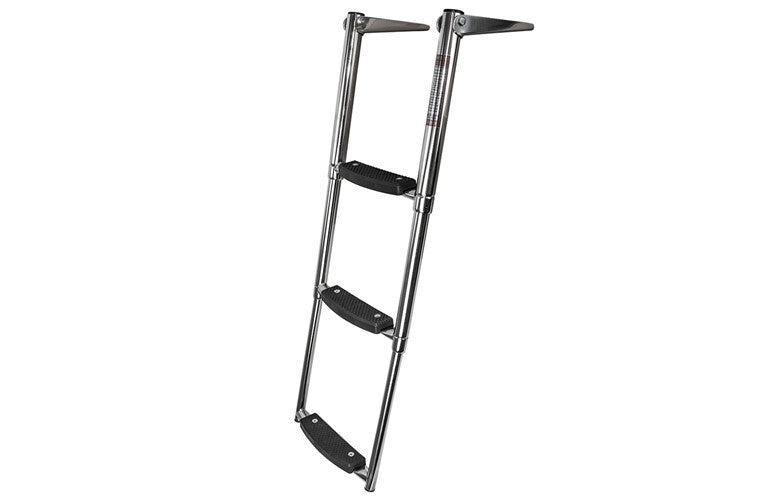 Ladder Telescopic Wide Step 3 Step