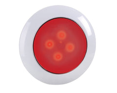 LED Saturn Light Rnd 130mm Wh/Rd 12v