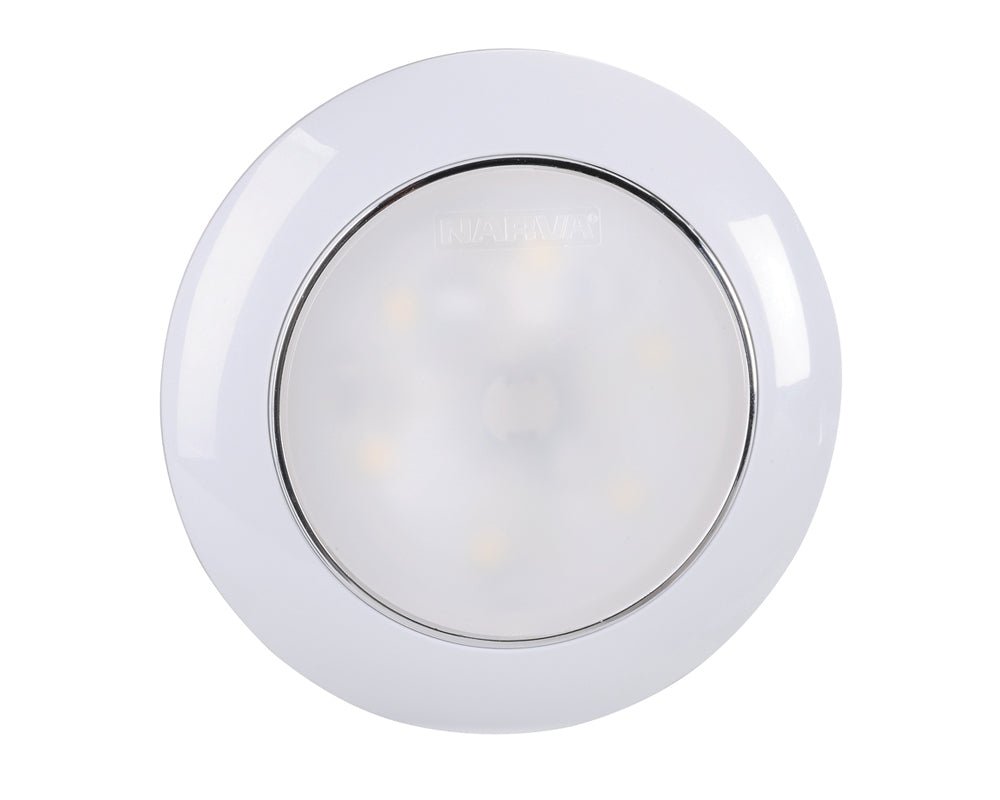 LED Saturn Light Rnd 130mm Wh/Rd 12v