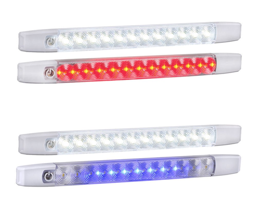 LED Strip Light Dual Wh/Rd 12v