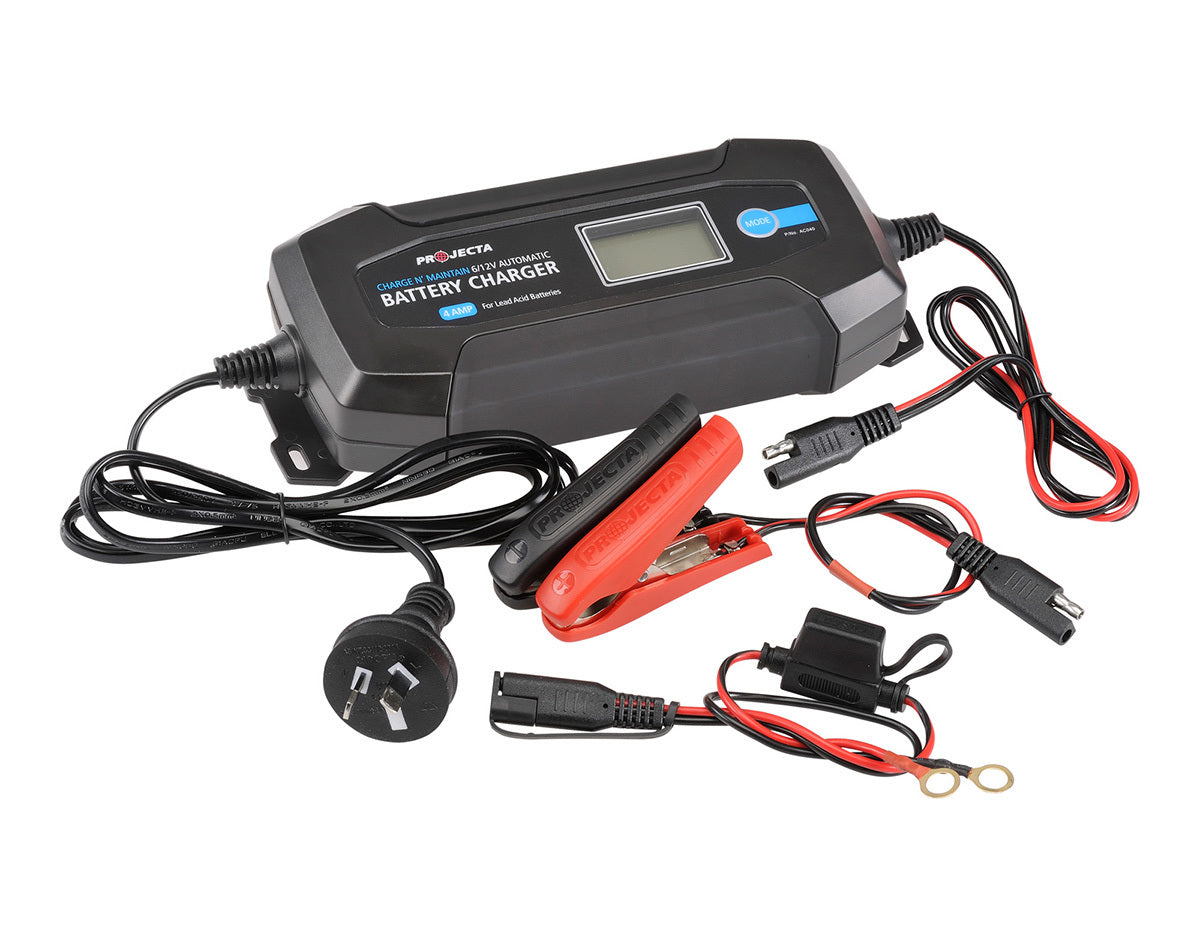 Battery Charger Auto 4Amp 8 Stage 12v