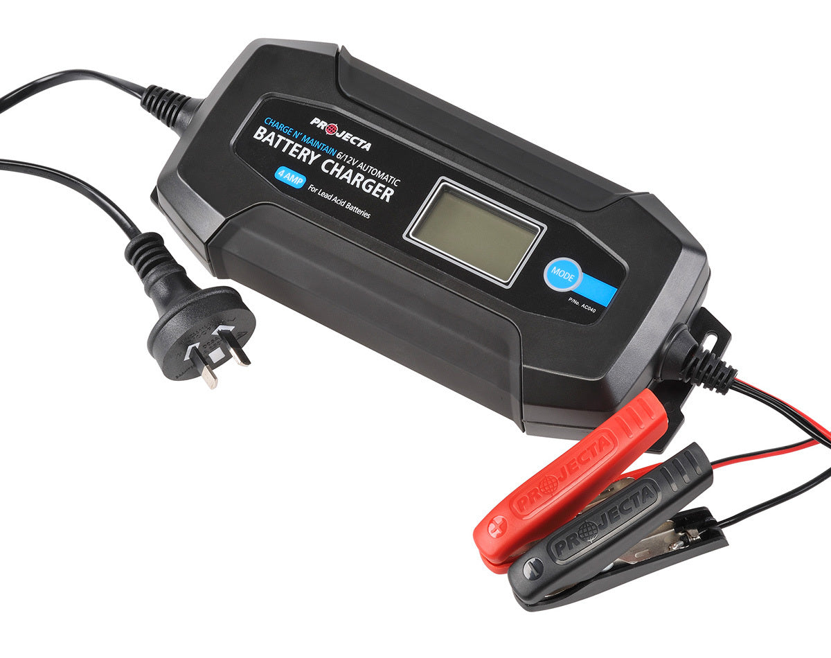 Battery Charger Auto 4Amp 8 Stage 12v