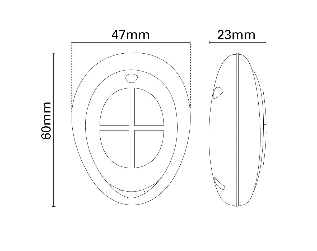 Quick Pocket FOB RRC P04+ (UpDwn-L-R) Wht