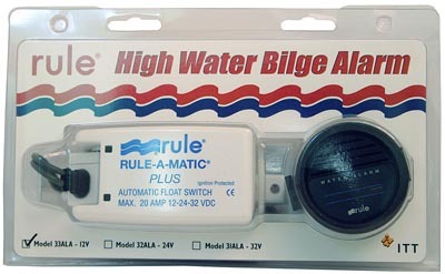 Bilge Alarm Set -Rule 12v (#33ALA)