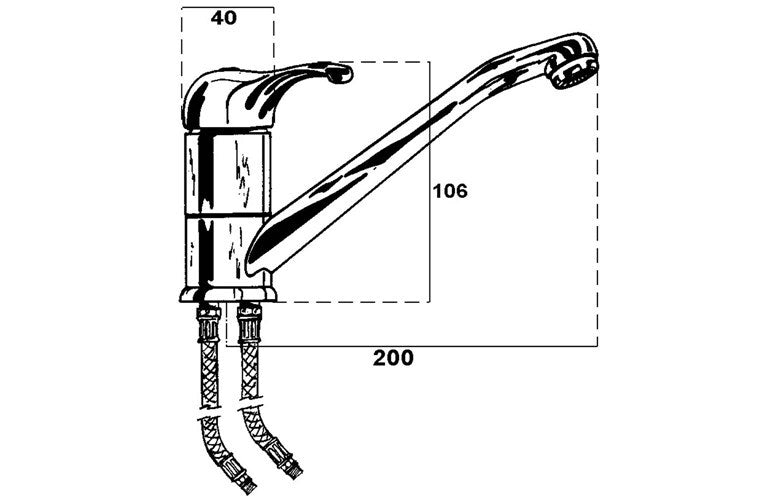 Mixer Faucet -Short Spout