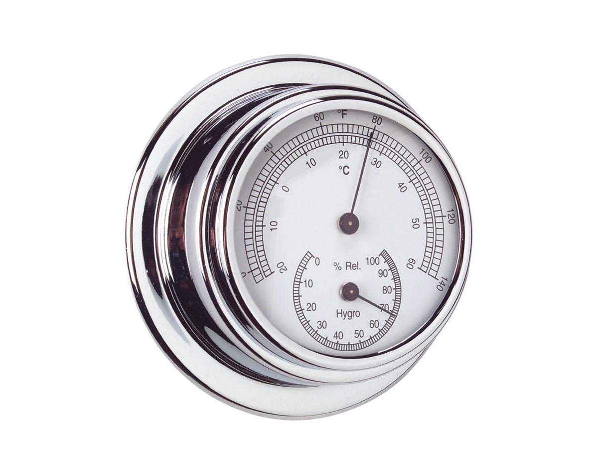 Therm/Hygro CPB Blk 95mm