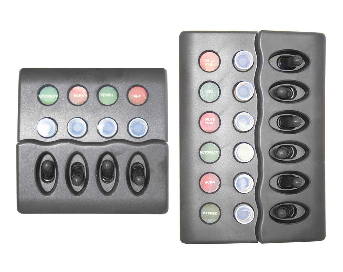 Switch Panel W/P CB's 6Sw