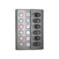 Switch Panel W/P CB's 6Sw