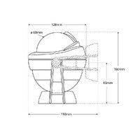 Compass OS95 Brkt Flat Bk