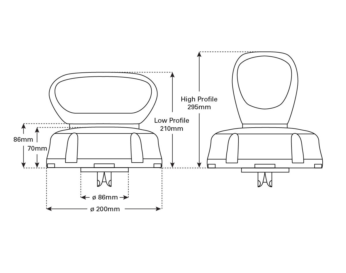 Dorade Vent 200mm Low
