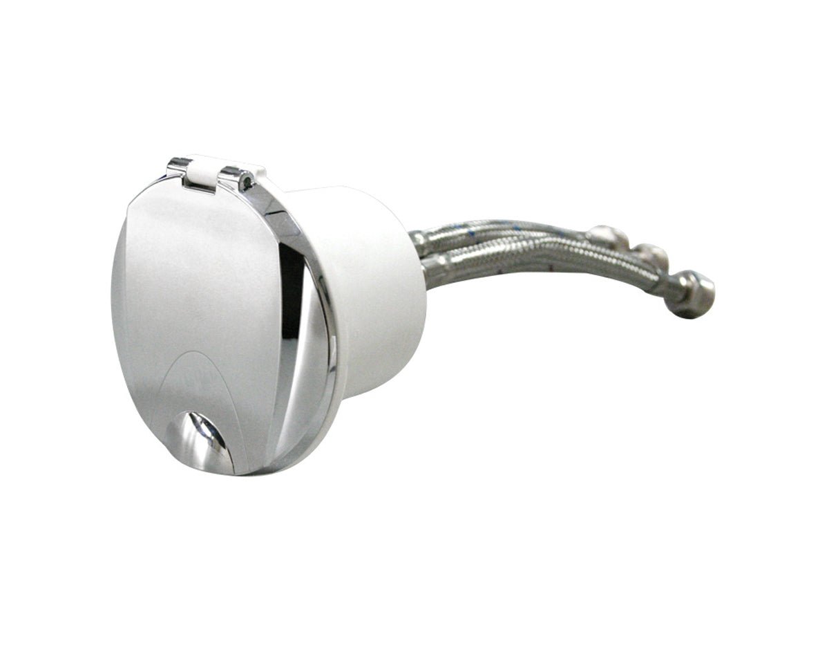 Shower Mixer Tap Set Wht