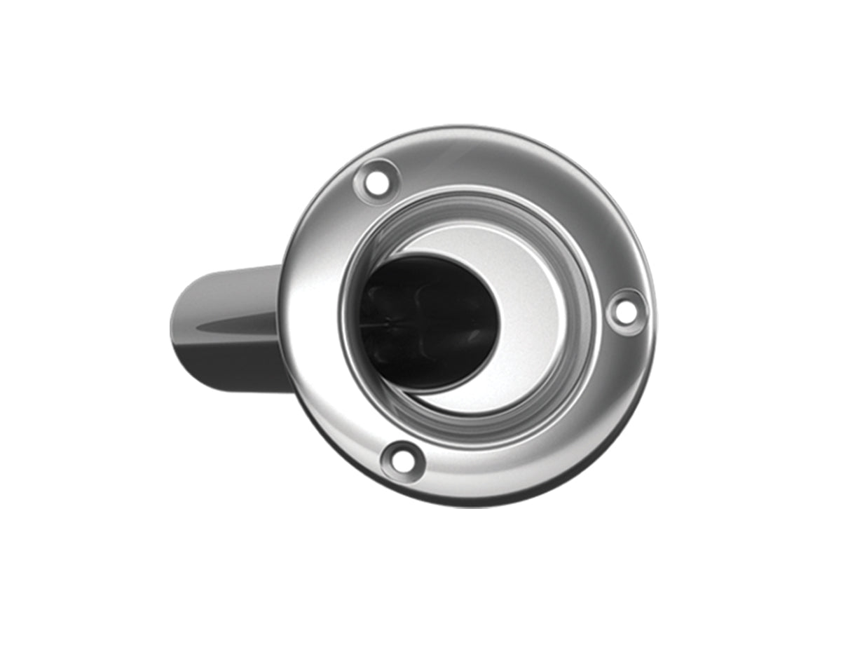Rod Holder Round Stainless Steel 15Deg