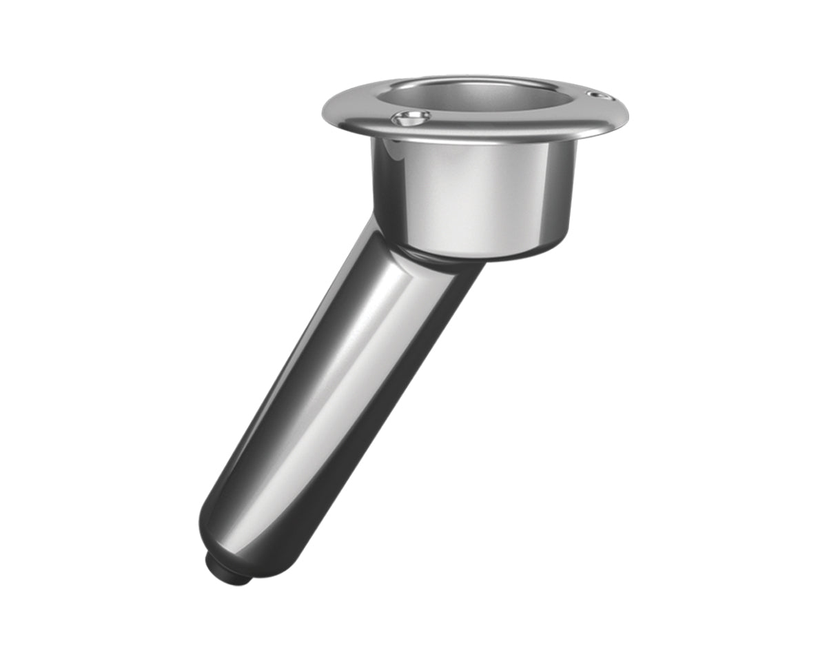 Rod Holder Round Stainless Steel 15Deg