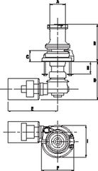 VETUS 1500 VW, 12V, 1200W, 100TDC Chainwheel + Capstan  P102778