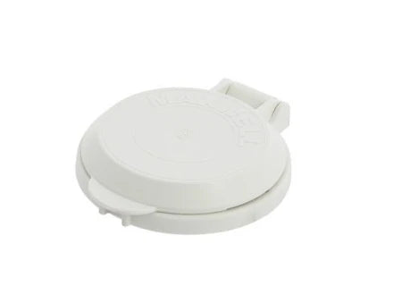VETUS Foot switch, with white cover, Ø 104 mm, 21 mm high, 47 mm deep P19007