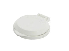 VETUS Foot switch, with white cover, Ø 104 mm, 21 mm high, 47 mm deep P19007