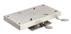VETUS Swivel seat base with 7 locking positions and slide, 360° rotatable, height 7 cm, controls right side PCBSR