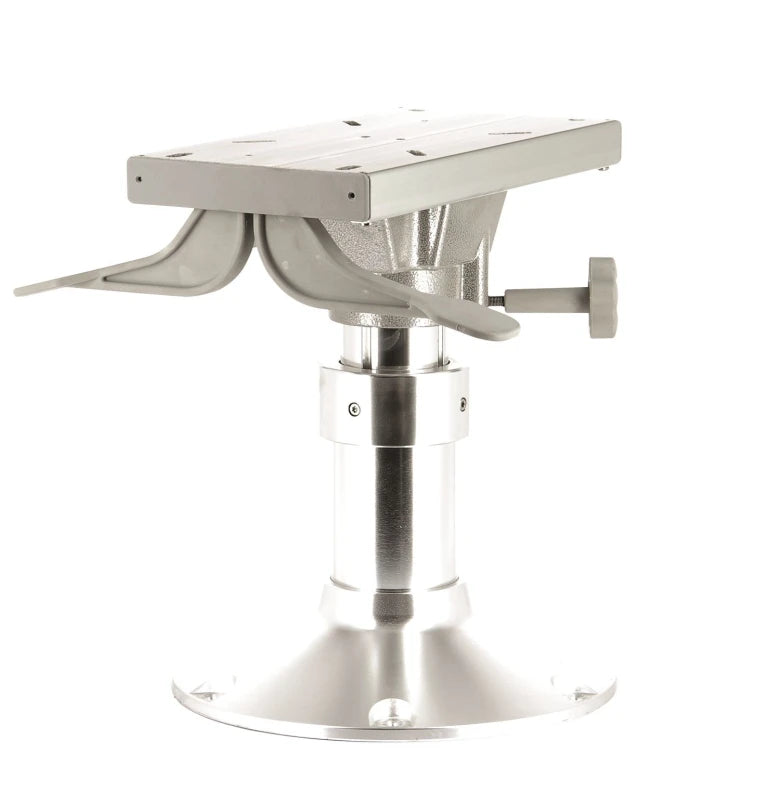 VETUS Adjustable seat pedestal with gas spring and slide, height 35 - 47 cm PCG3547